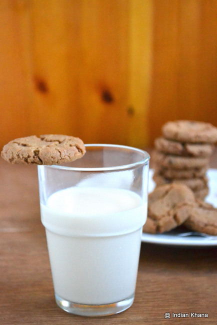 Eggless Double Chocolate Chip Cookies