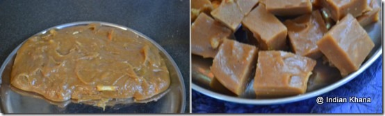 Singhare burfi navratri upvas recipes Singhare burfi navratri upvas recipes