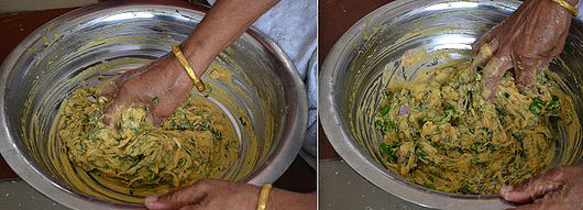 Arbi Patta Pakoda Taro Leafs Fritters