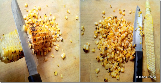 Corn on the cob soup