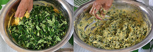 Arbi Patta Pakoda Taro Leafs Fritters