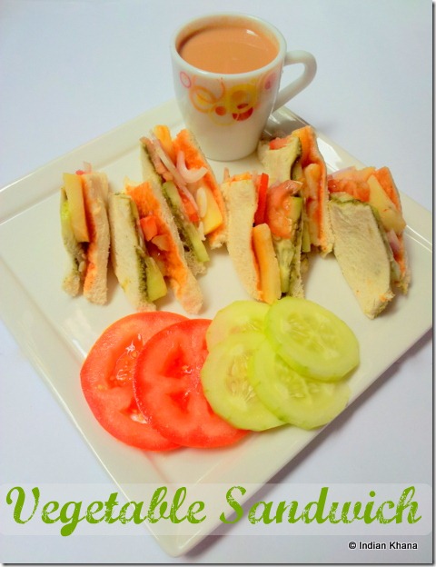 Vegetable Sandwich Recipe Vegetable Sandwich Recipe
