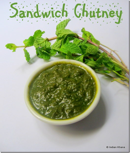 Sandwich Chutney Sandwich Chutney