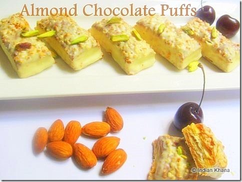 Almond Chocolate Puff Pastry recipe Almond Chocolate Puff Pastry recipe