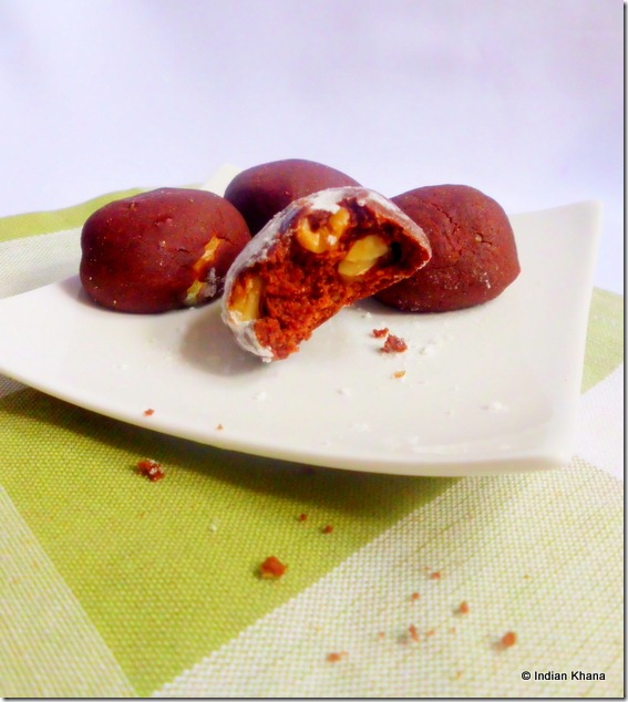 Eggless Choclolate Walnut Cookies Eggless Choclolate Walnut Cookies