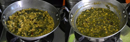 Kanda Bhaaji Channa Dal Sabzi Recipe