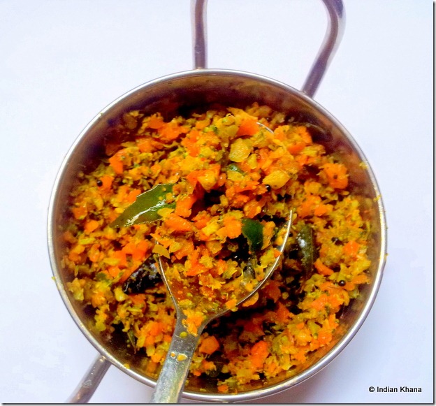 Broccoli Carrot Poriyal Stir Fry Recipe Broccoli Carrot Poriyal Stir Fry Recipe