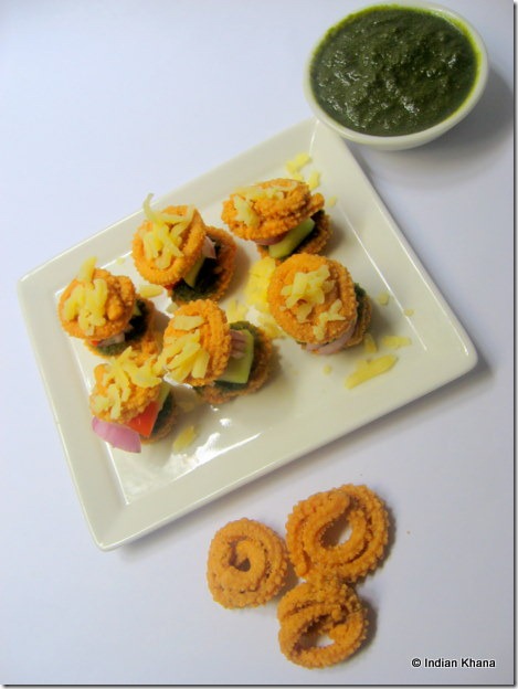 Cheese Muruku Sandwich Recipe Cheese Muruku Sandwich Recipe