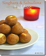 Sabudana Singhara Laddu