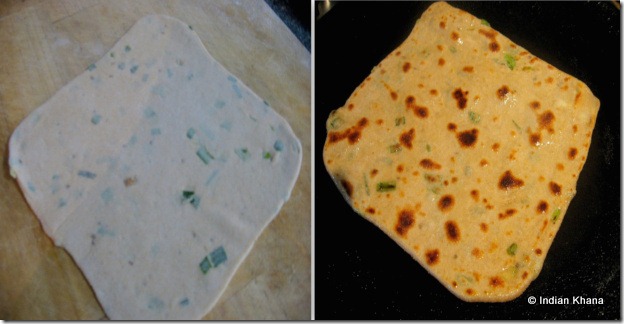 Spring onion pancake recipe Spring onion pancake recipe
