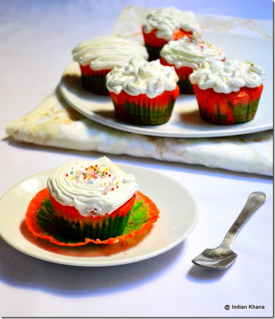 Easy vanilla pandan nation independence day cupcakes recipe Easy vanilla pandan nation independence day cupcakes recipe