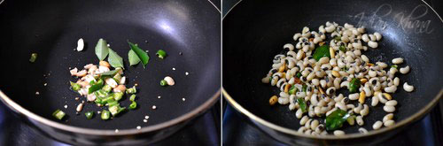 Karamani Sundal Lobia Sundal Recipe