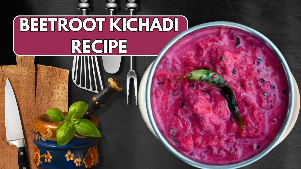 Beetroot Kichadi Recipe