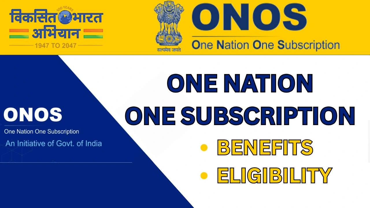 One Nation One Subscription 2025