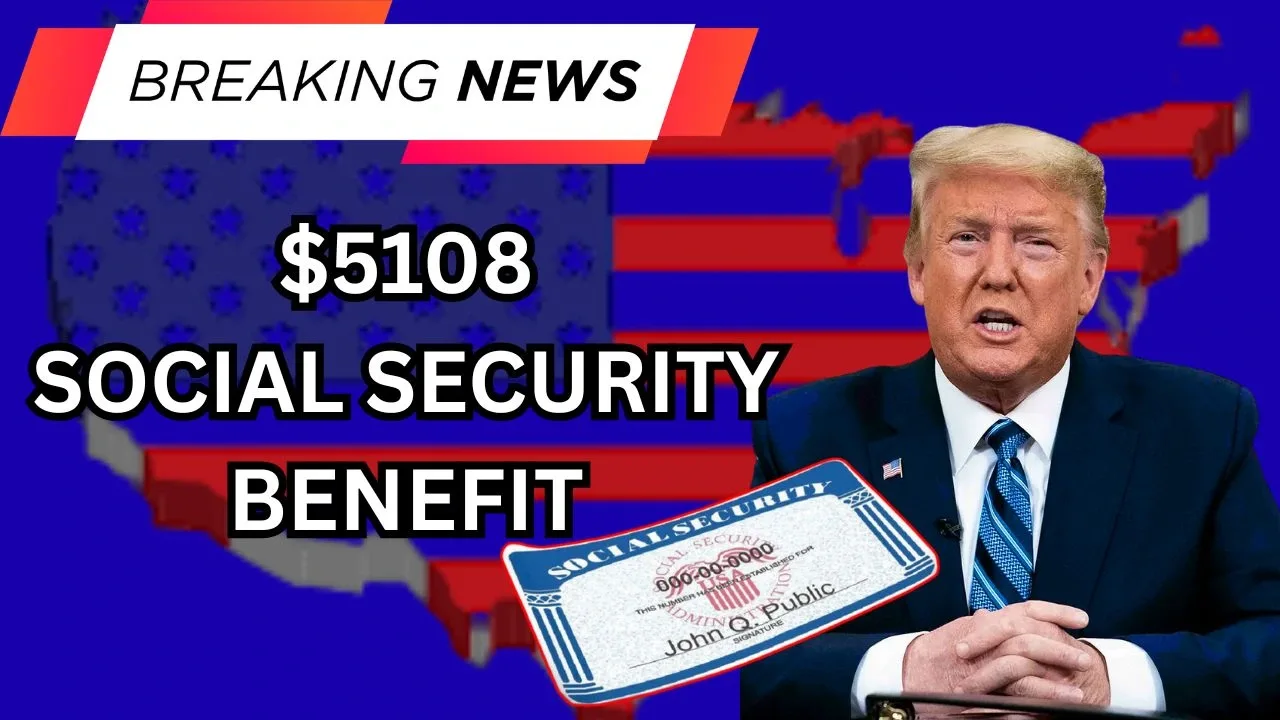 $5108 Social Security Benefit September 2025