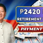 ₱2420 Retirement Benefit September 2025